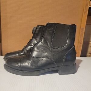 Riding Sport 5 Black Leather Ankle Equestrian  Boots.